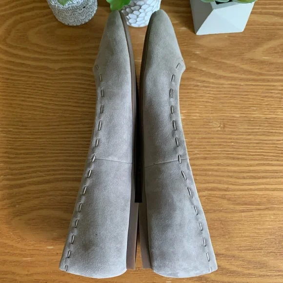 Frye Taupe Suede Flats - Picture 10 of 16